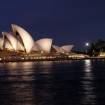 【オーストラリア・シドニー旅記録6】ハーバーブリッジとオペラハウスの夕日と夜景(女一人旅)