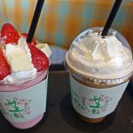 【韓国・釜山】疲れも暑さも吹き飛ぶ！〝caffe bene〟のクリームたっぷりイチゴスムージー(2018年4月)