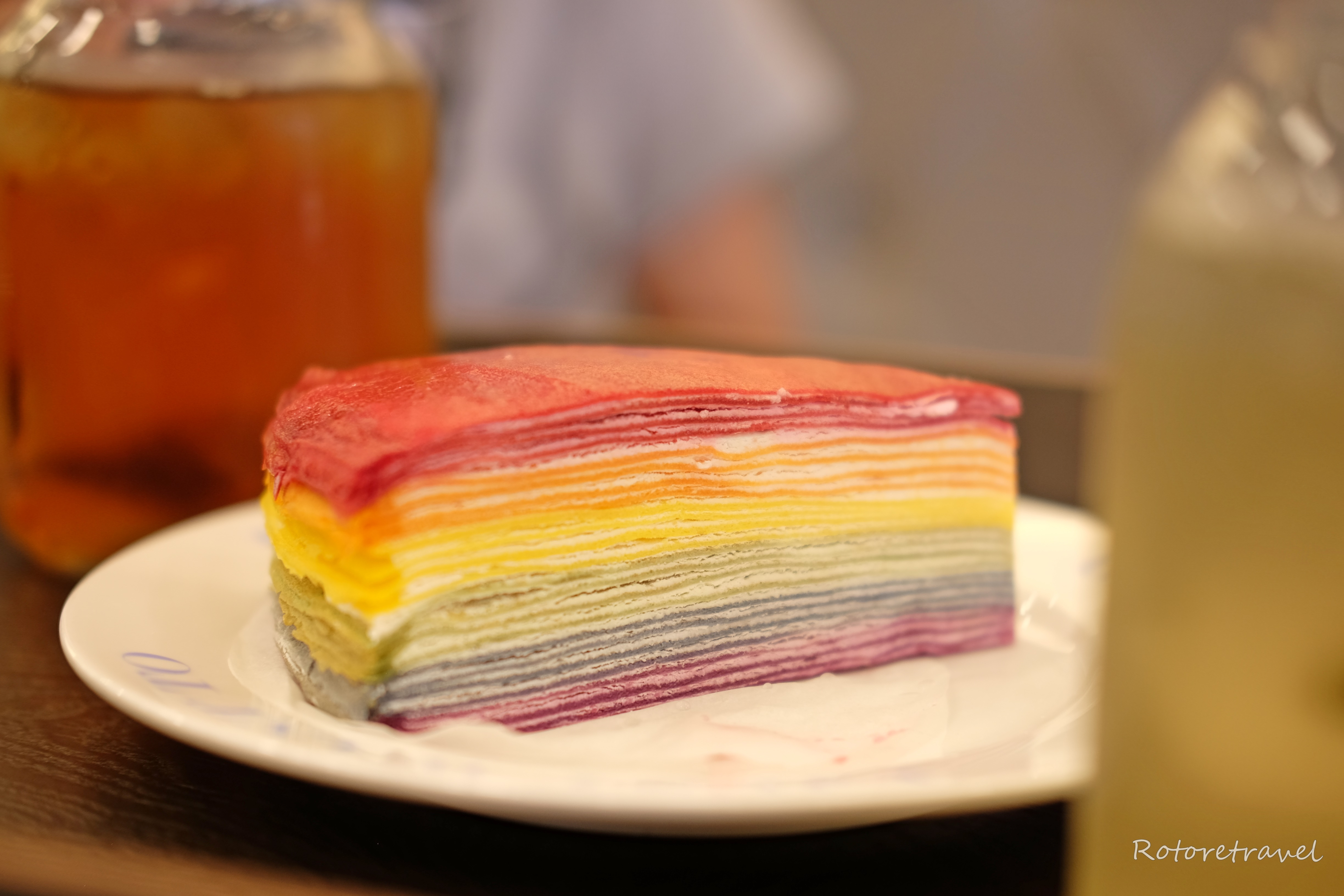 【韓国・釜山】おすすめスイーツ！海雲台で学んだレインボーケーキの正しい食べ方(201